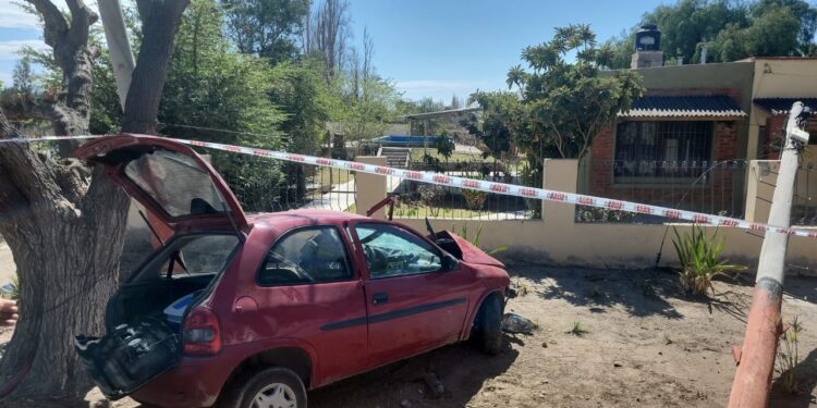 Choque violento en San Martín deja a un hombre con lesiones graves