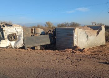 Tragedia en Ruta 141: camión vuelca y deja una víctima fatal en Bermejo, Caucete
