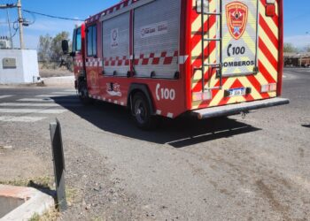 Choque violento en San Martín deja a un hombre con lesiones graves