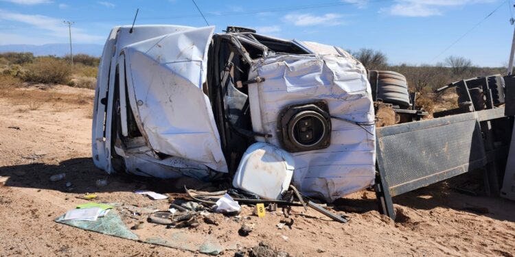 Identifican al hombre que murió en el trágico vuelco en Caucete: Tenía 53 años