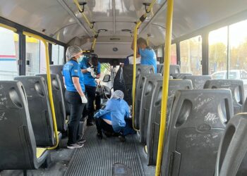 Conmoción en la Ruta 20: Falleció un anciano arriba de un colectivo