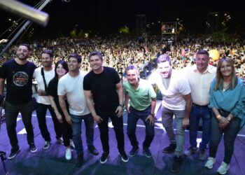 Una multitud de jóvenes sanjuaninos disfrutó de su día en el “FestiJoven”