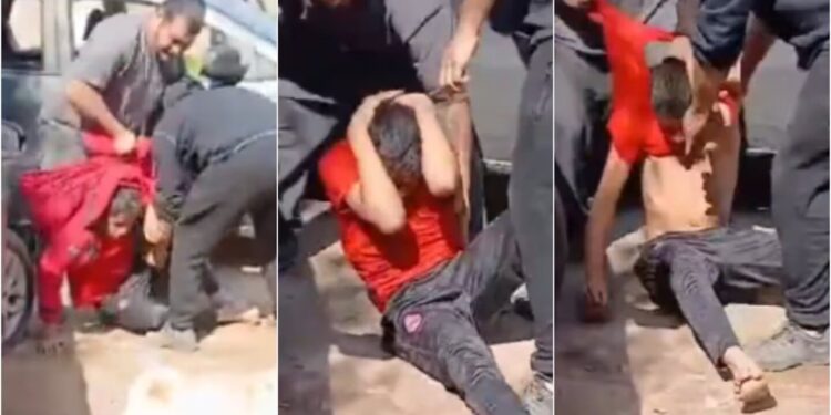 Vecinos atraparon y desnudaron a un ladrón tras intentar robar a una familia