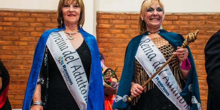 Mónica Bontempo es la nueva Reina del Adulto Mayor de Rawson
