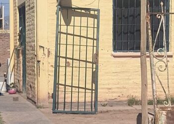 Detienen a un hombre vendiendo una puerta reja robada en Pocito