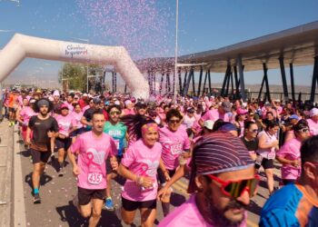 Chimbas por la vida: Más de 2.000 personas en la Maratón contra el Cáncer de Mama