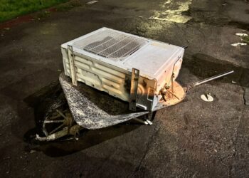 Insólito robo en Chimbas: Ladrones se llevan un aire acondicionado ¡en carretilla!