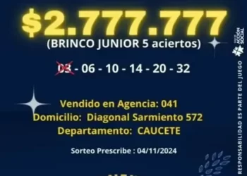Nuevo millonario en San Juan: Apostador caucetero acierta y se lleva el Brinco Junior