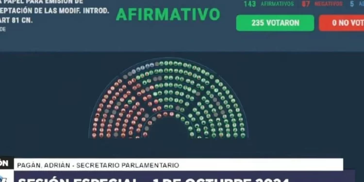 La Boleta Única es ley a nivel nacional y se usará en las elecciones de 2025