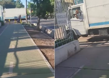 Un hombre estrelló su camioneta contra la reja del Penal para liberar a su primo