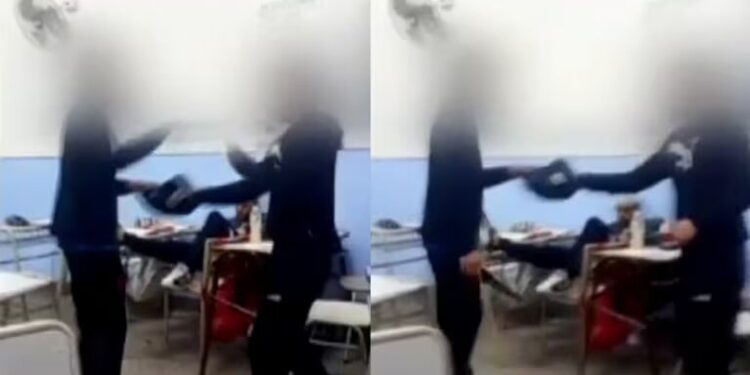 Pánico en una escuela: Un joven sacó un cuchillo y amenazó a otro alumno