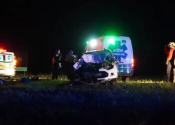 Tristeza enorme: Murió una niña de 9 años tras chocar su familia con un colectivo