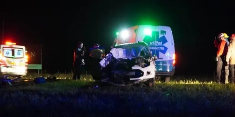 Tristeza enorme: Murió una niña de 9 años tras chocar su familia con un colectivo