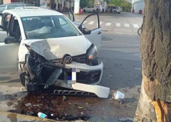 Conducían ebrios, chocaron contra un árbol y uno perdió la vida tras un brutal golpe