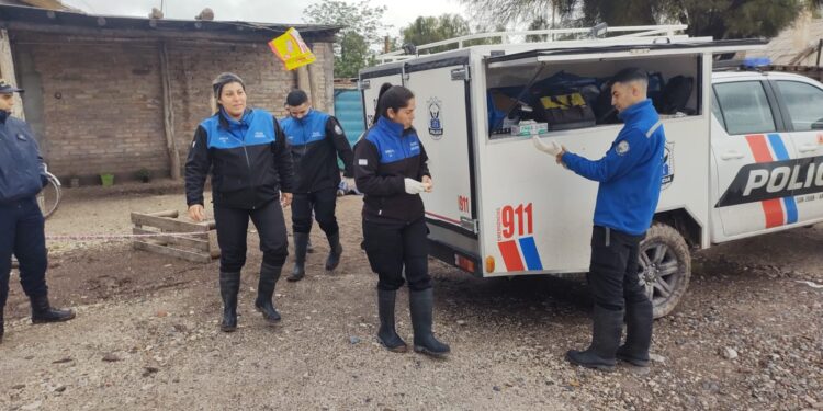 Ante la ausencia municipal, Marcelo Orrego envió asistencia a Caucete