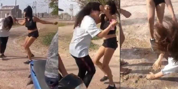 Le rompió el tabique a una menor cuando salía de la escuela y la detuvieron