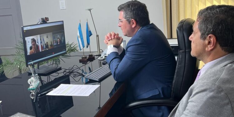 Paso de Agua Negra: Marcelo Orrego se reunió con el gobernador de Coquimbo