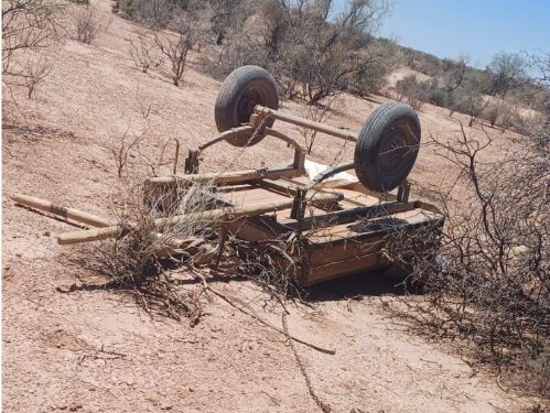 Trágico accidente en Caucete: carretela vuelca y una familia es hospitalizada