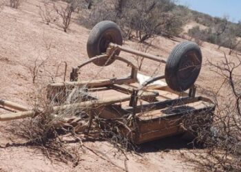 Trágico accidente en Caucete: carretela vuelca y una familia es hospitalizada