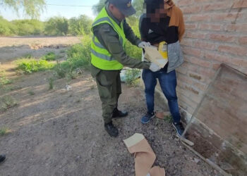 Detienen en 25 de Mayo a un narco con cocaína pegada en su cuerpo