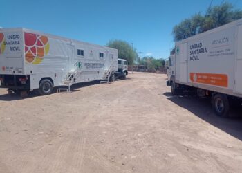 Las Unidades Sanitarias Móviles atenderán en Bermejo y Vallecito