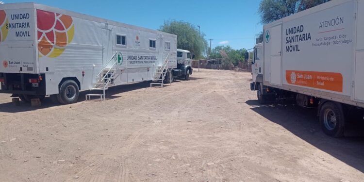 Las Unidades Sanitarias Móviles atenderán en Bermejo y Vallecito