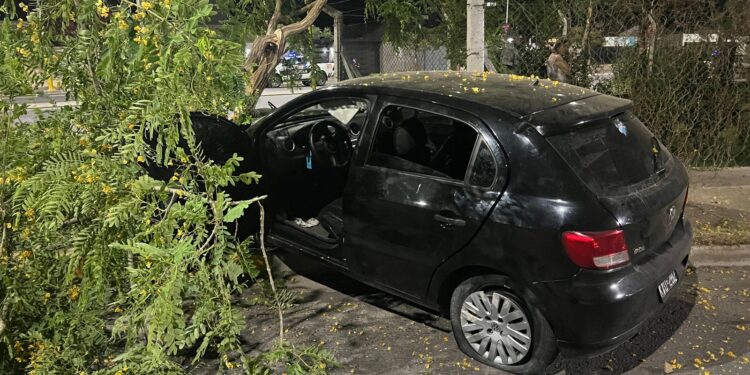 Persecución y choque: Detienen a un conductor ebrio tras lesionar a un policía