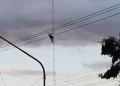 Drama en San Martín: operario quedó colgando de una torre de 30 metros