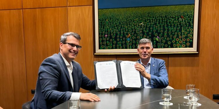 Rawson se equipa con mobiliario urbano gracias a un acuerdo con Córdoba