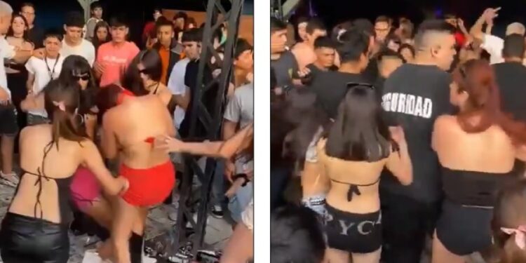 VIDEO: Violenta pelea entre mujeres en un boliche de la Capital