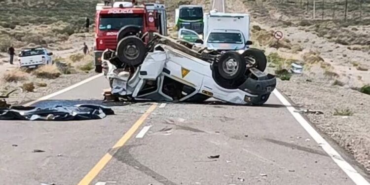 Ruta 40: Muere un trabajador al ser embestido por una combi