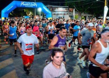 Se disputará la prueba atlética “Santa Lucía corre de noche”