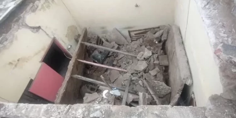 Una jubilada murió luego de que se derrumbara el techo de su casa