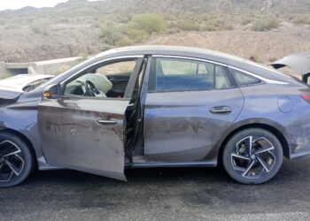 Accidente en la Ruta 40 dejó a una mujer y un niño hospitalizados