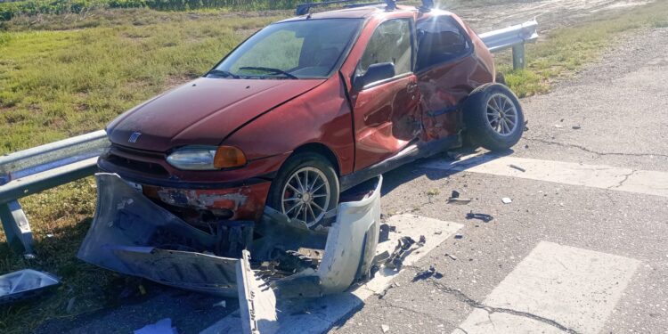 Conductor ebrio provocó un grave accidente en 25 de Mayo