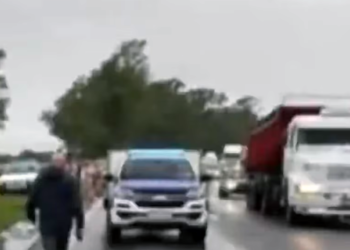 Un camión chocó y mató a tres policías que asistían a víctima de un accidente