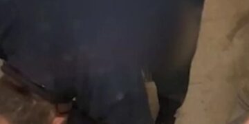 Graban a comerciante en aberrante video