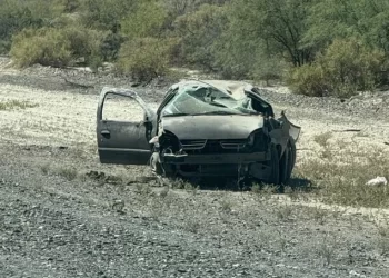 Vuelco en la Ruta 20: Hay dos heridos, entre ellos una extranjera
