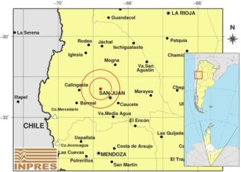 En el aniversario del terremoto de 2021, un fuerte sismo sacudió San Juan
