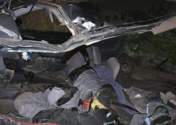 Impactantes imágenes del accidente fatal en la Ruta 183 en 9 de Julio