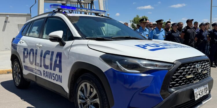 Rawson incorporó la primera unidad blindada para su Policía Comunal