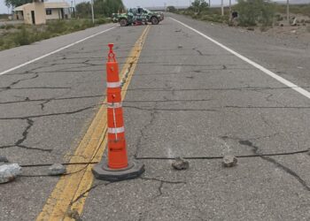 Accidente en la Ruta 141: mujer chocó con una roca y terminó fracturada