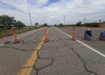 Accidente en la Ruta 141: mujer chocó con una roca y terminó fracturada