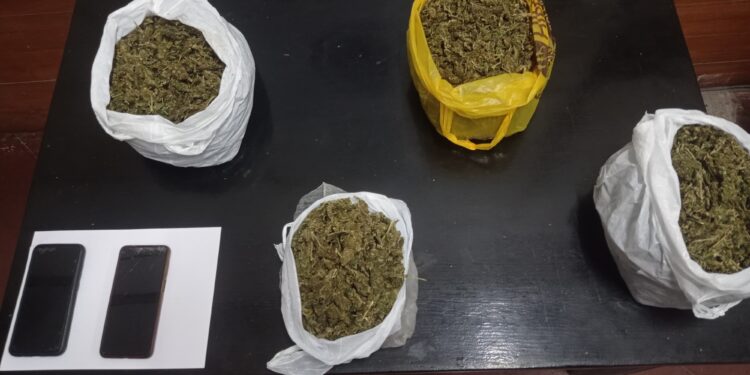 Operativo en Capital: mujer detenida tras retirar paquete con marihuana