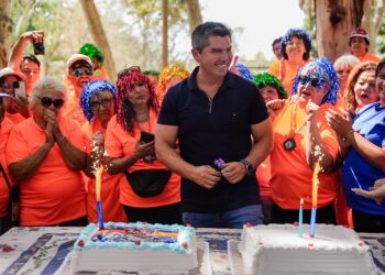 Orrego visitó una colonia de verano y resaltó su impacto en la inclusión social