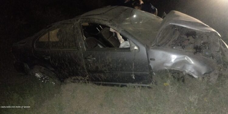 Fuertes imágenes: Así quedó el auto del joven que murió en la Ruta 20