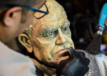 La estatua de Domingo Faustino Sarmiento quedó restaurada