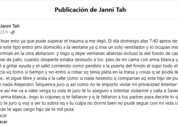 “Intentó violarme y sigue libre”: la fuerte denuncia de una mujer en Facebook