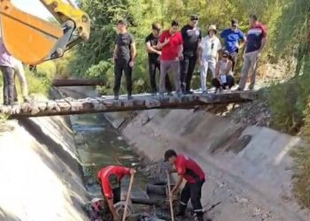 Angustia y dolor en San Juan: apareció el cuerpo de Leonel arrastrado por el canal