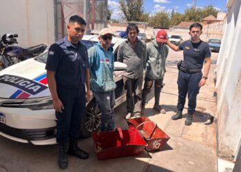 Los atraparon con las manos en la uva: tres detenidos en una finca de Caucete